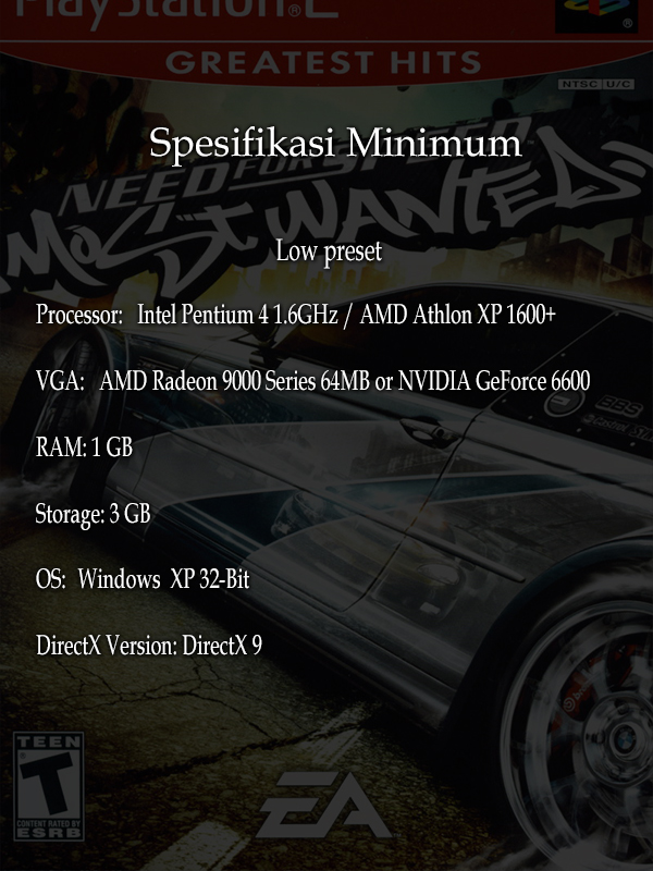 NFS MW 